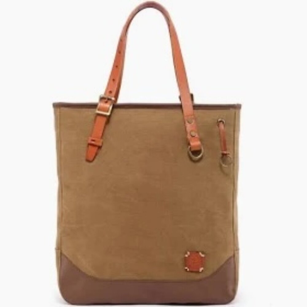 TSD The Same Direction Eco Canvas Leather Tote Laptop Bag
